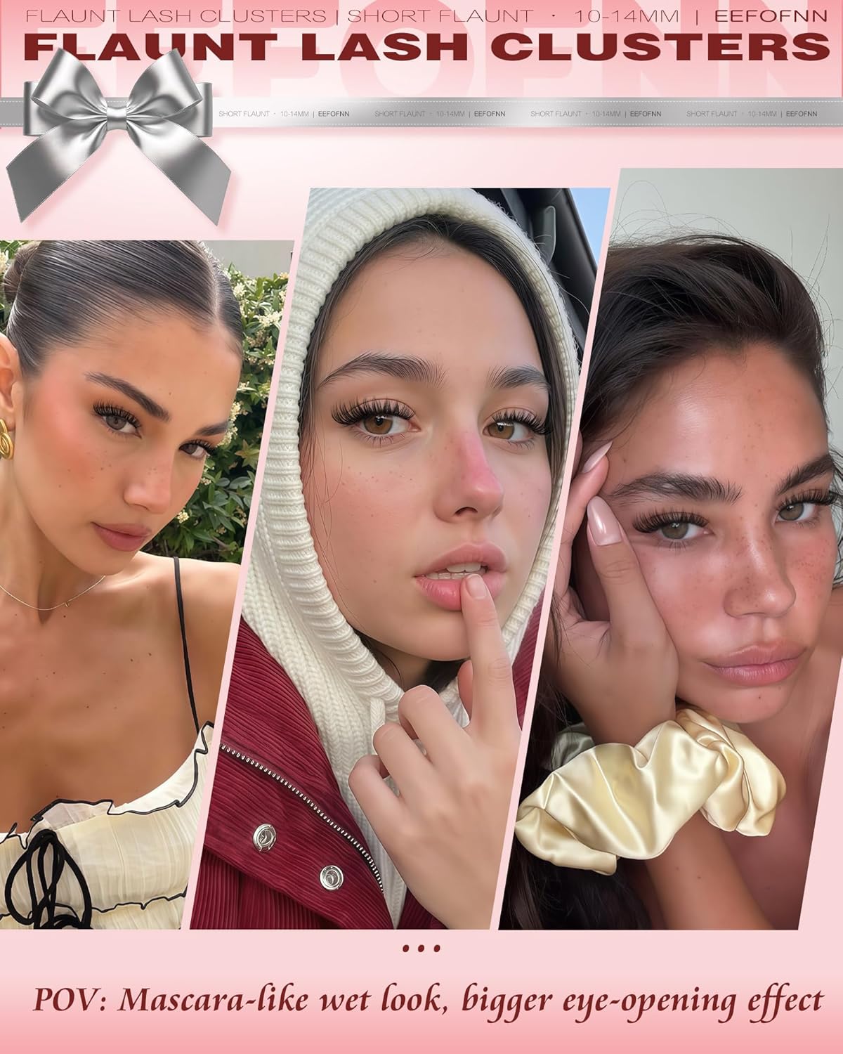 Kovelle self-adhesive lashes — lifestyle