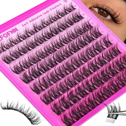 Kovelle Self-Adhesive Spider lash clusters — hero