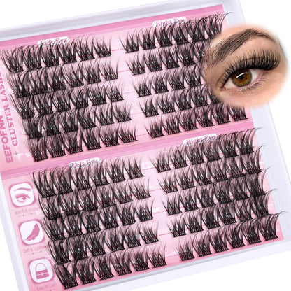 Kovelle Wispy Cat Eye lash clusters refill